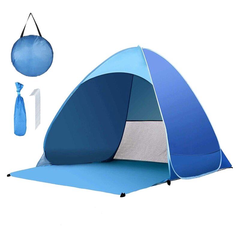 Cheap Goat Tents Beach Tent Ultralight Folding Tent Automatic Open Tent Family Tourist Fish for Family Beach Garden Camping Picnic   